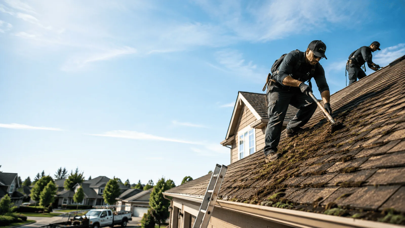 Roof Moss Removal in Girard, TX near me